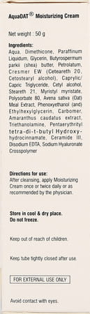 Aqua Oat Moisturizing Cream 50gm