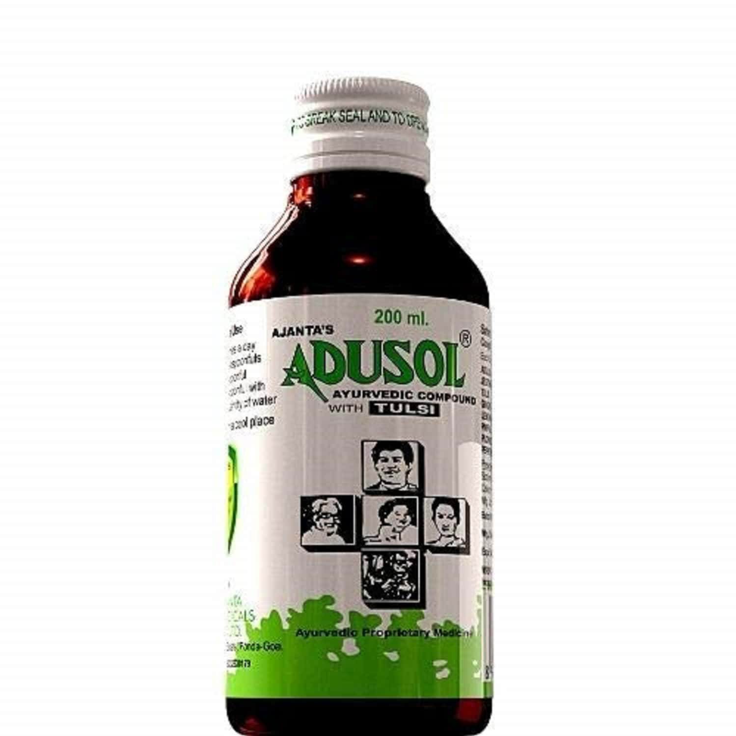 Ajantas Adusol Ayurvedic Compound With Tulsi Bottle Of 200ml
