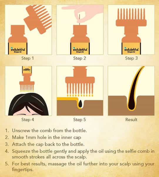Indulekha Bringha Hair Oil Bottle Of 50 Ml