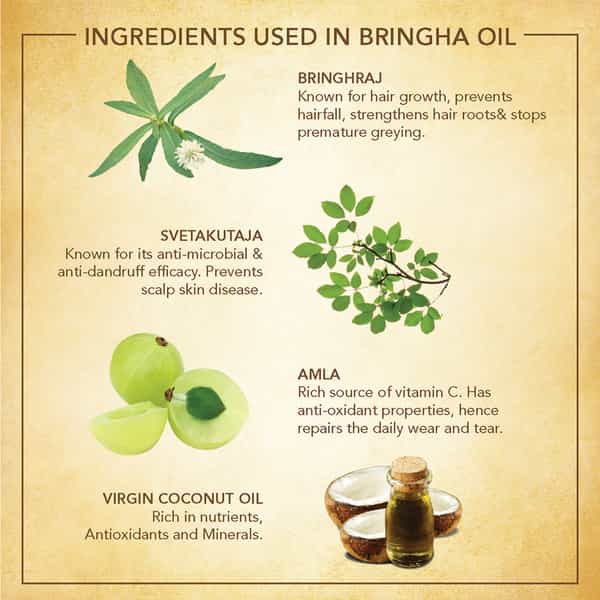 Indulekha Bringha Hair Oil Bottle Of 50 Ml