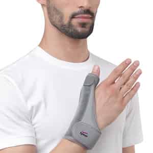 Tynor Thumb Spica Splint Grey Universal Size 1 Unit