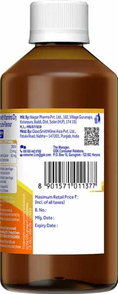 Ostocalcium B12 Suspension (Lemon Lime Flavor Syrup - 200Ml)