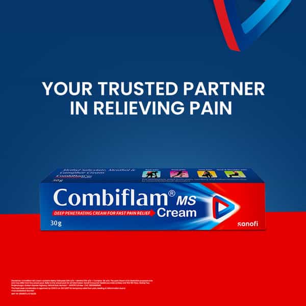 Combiflam MS Cream | Deep Penetrating Cream For Fast Pain Relief