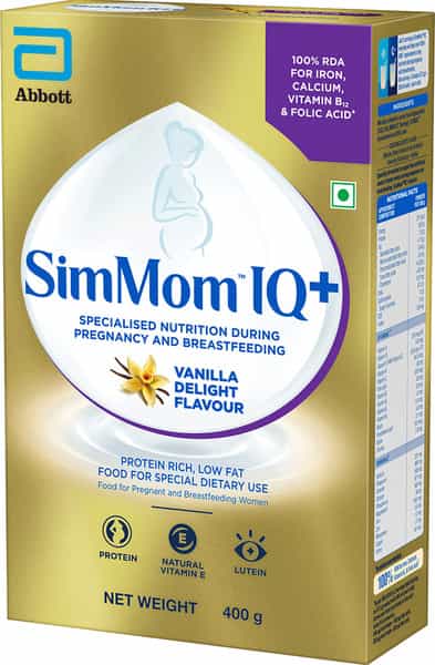 Simmom Iq Plus Vanilla Nutrition Drink Refill Of 400 G