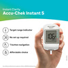 Accu-Chek Instant S Blood Glucose And Lancing Device | Glucometer | Free 10 Test Strips