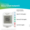 Accu-Chek Instant S Blood Glucose And Lancing Device | Glucometer | Free 10 Test Strips