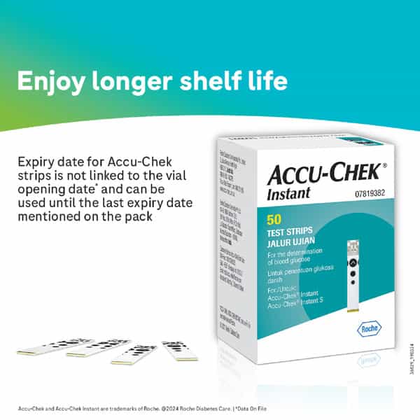 Accu-Chek Instant S Blood Glucose And Lancing Device | Glucometer | Free 10 Test Strips