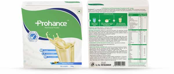 Prohance Vanilla Nutrition Drink Refill Of 200 G