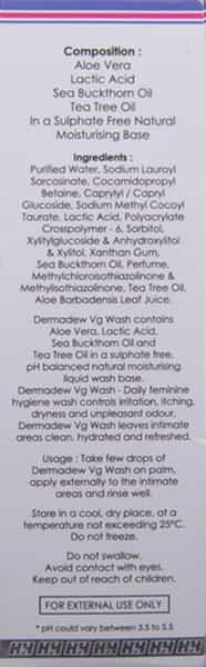 Dermadew Vg Wash Lotion 100Ml