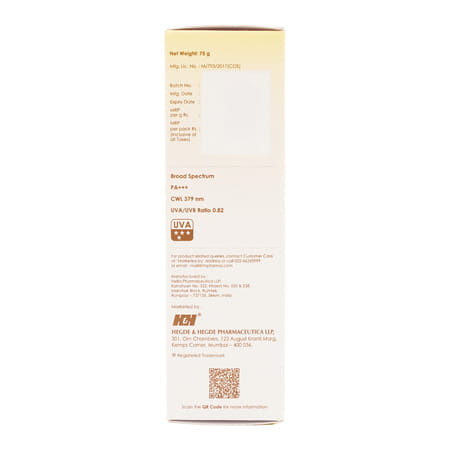 Sunban Matte Spf 30+ Sunscreen Gel 75 Gm