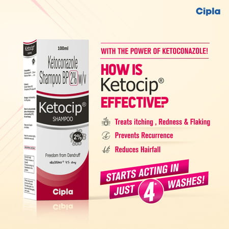 Ketocip 2% Shampoo 100ml