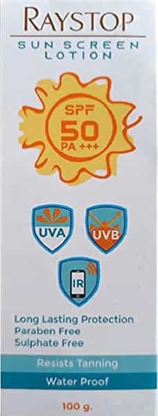 Raystop Spf 50+ Lotion 100Gm