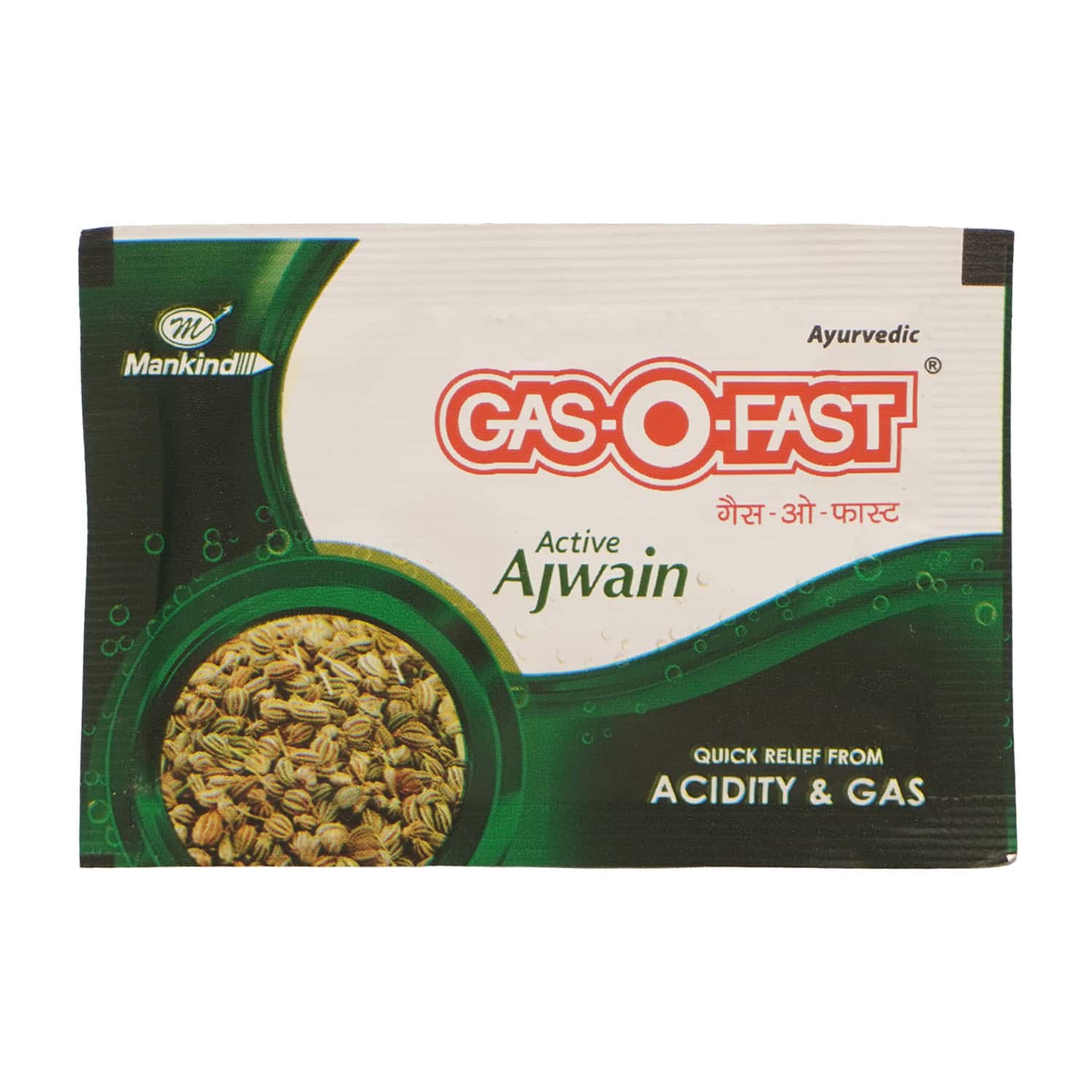Gas-o-fast Active Ajwain Antacid Sachet Of 5 G
