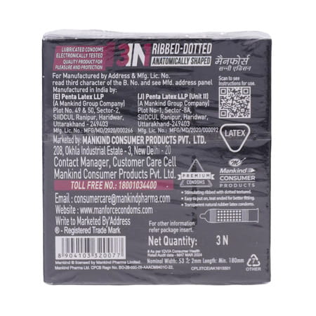 Manforce Condom Sunny Edition 3'S