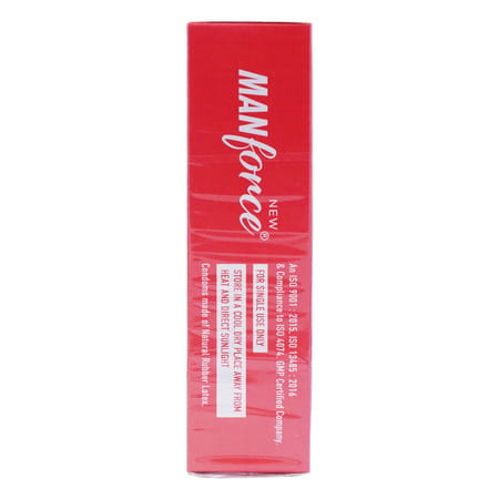 New Manforce Dots 1740 Extra Dotted Litchi Flavour Condoms 10 No'S