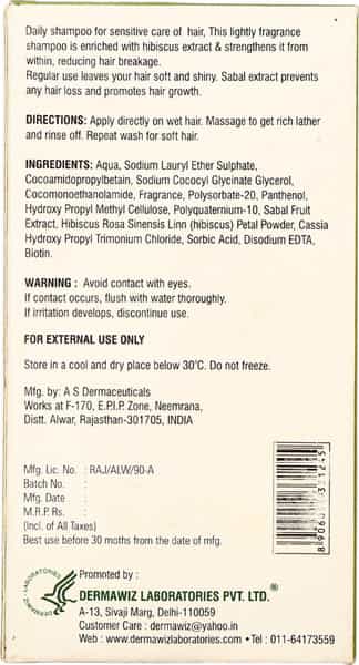 Dermawash Shampoo 250Ml