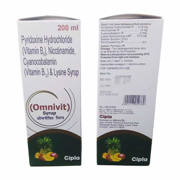 Omnivit Syrup 200 Ml
