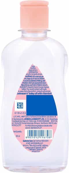 Johnsons Baby Oil 50 Ml