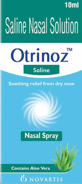 Otrinoz Saline Aloe Drops 10 Ml