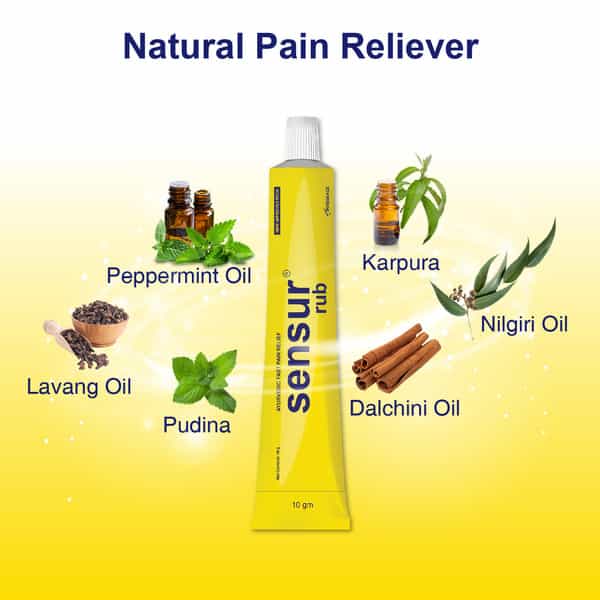 Sensur Rubefacient Junr Ointment 10 Gm