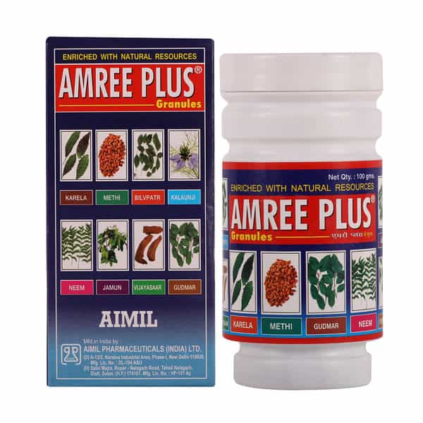 Aimil Amree Plus Bottle Of 100Gm Granules