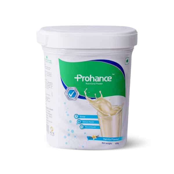 Prohance Vanilla Flavour | Nutrition Drink | Jar 400 Gm