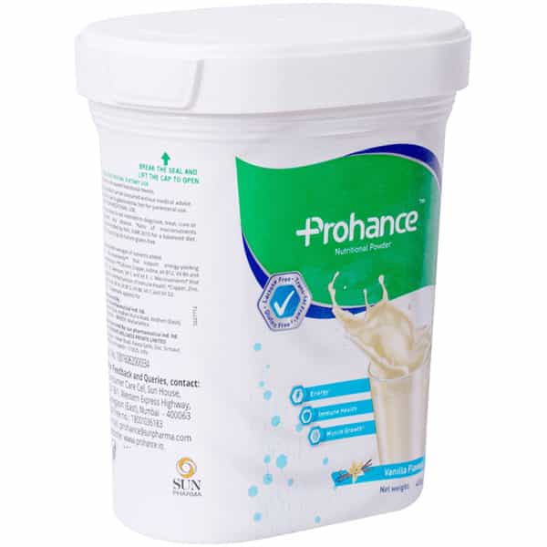 Prohance Vanilla Flavour | Nutrition Drink | Jar 400 Gm