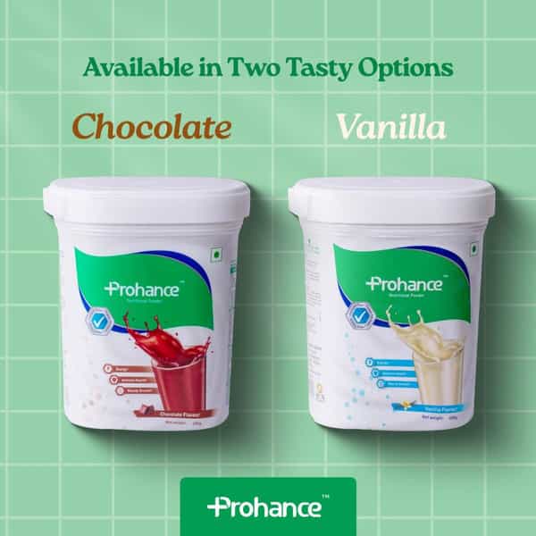 Prohance Vanilla Flavour | Nutrition Drink | Jar 400 Gm