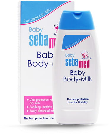 Sebamed Baby Body Milk | Ph 5.5 | Ideal For Dry Skin | Daily Moisturisation | 100 Ml