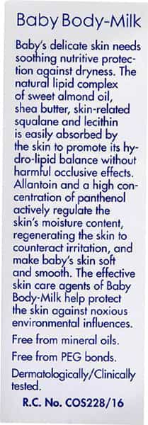 Sebamed Baby Body Milk | Ph 5.5 | For Delicate Skin | 400 Ml
