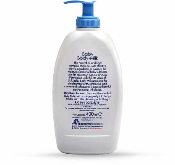 Sebamed Baby Body Milk | Ph 5.5 | For Delicate Skin | 400 Ml