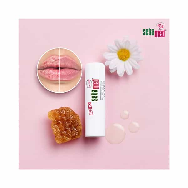 Sebamed Lip Defense 4.8 Gm | For Dry And Chapped Lips | With Spf 30 | With Jojoba Oil And Vitamin E