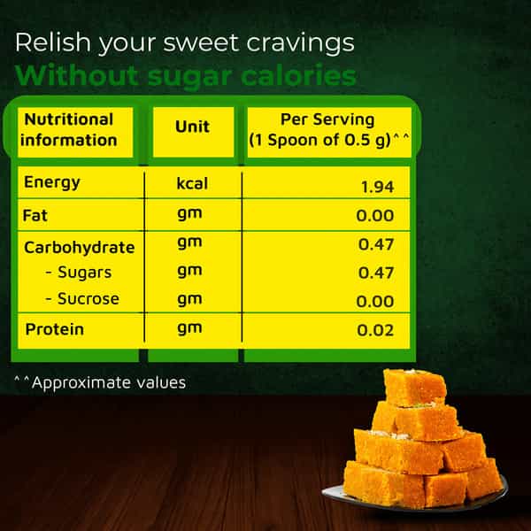 Sugar Free Natura Sweetener For Fitness Conscious - 100Gm Jar