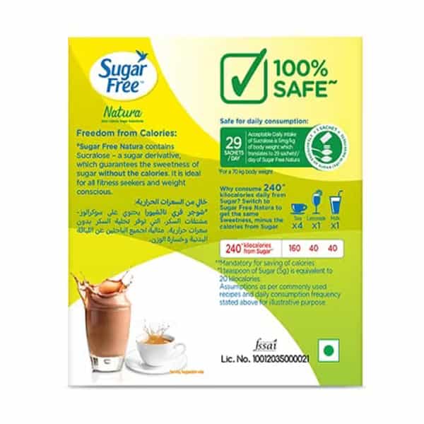 Sugar Free Natura Sachet 50