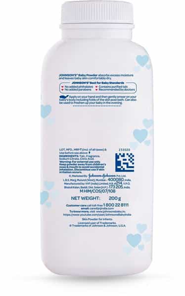 Johnson's Baby Powder - 200 Gm