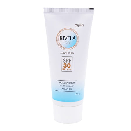Rivela Spf 30 Plus Tube Of 60gm Sunscreen Gel