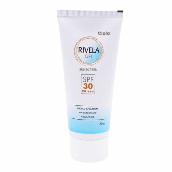 Rivela Spf 30+ Sunscreen Gel 60 Gm