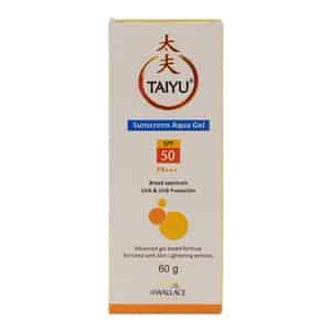 Taiyu Sunscreen Aqua Gel | Spf 50 Pa+++ | 60 Gm