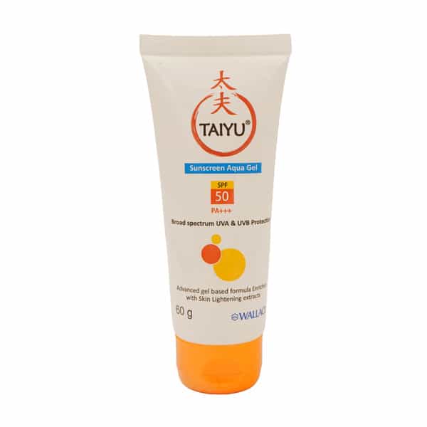 Taiyu Sunscreen | Aqua Gel | Spf 50 | 60 Gm