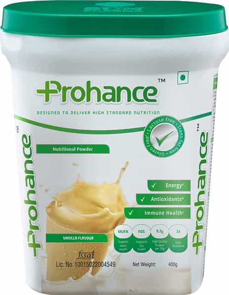 Prohance Complete Vanilla Nutrition Drink Tin Of 400 G