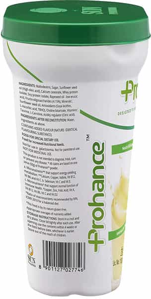 Prohance Complete Vanilla Nutrition Drink Tin Of 400 G