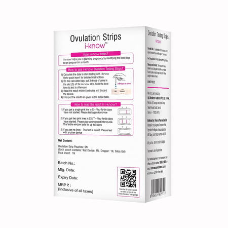 I-Know Ovulation Testing Strips