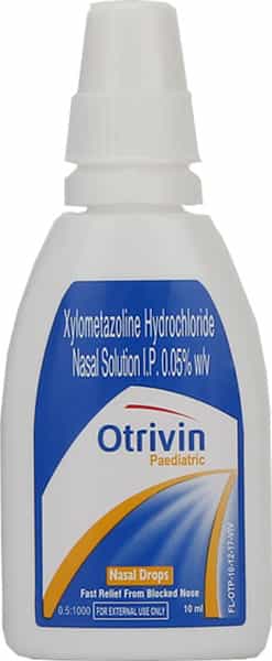 Otrivin Paediatric 0.05 % Nasal Drops 10 Ml