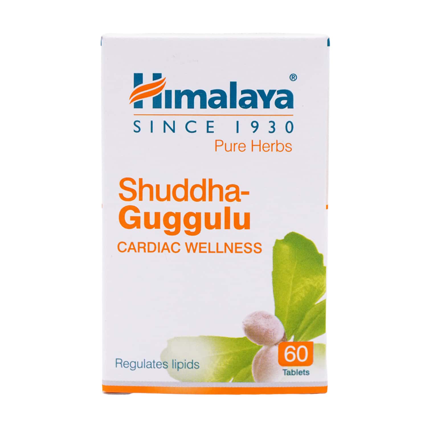 HIMALAYA SHUDDHA GUGGULU | REGULATES LIPIDS | 60 TABLETS