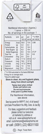 Walyte Electrolyte Drink Orange Flavor Tetrapack 200 Ml