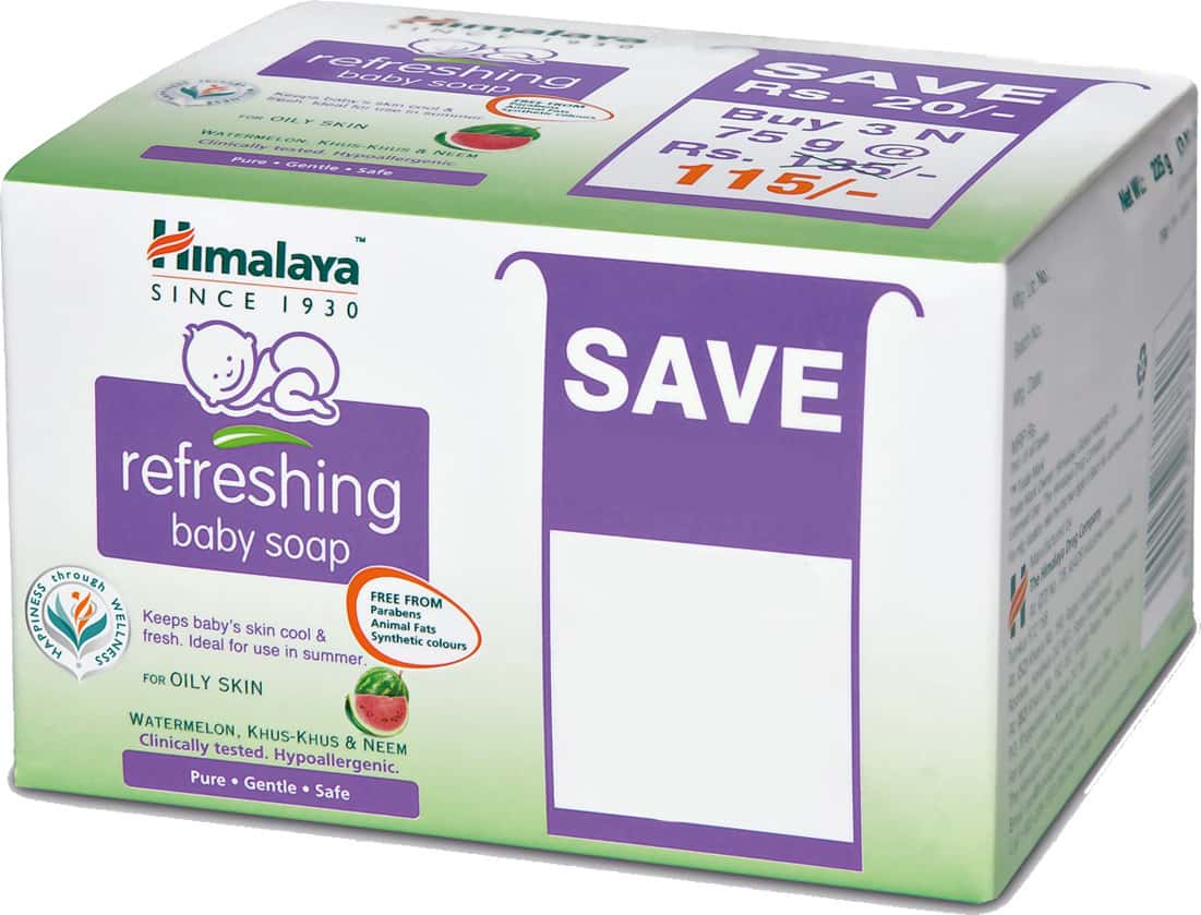 Himalaya Refreshing Baby Soap 75 Gm Buy 3