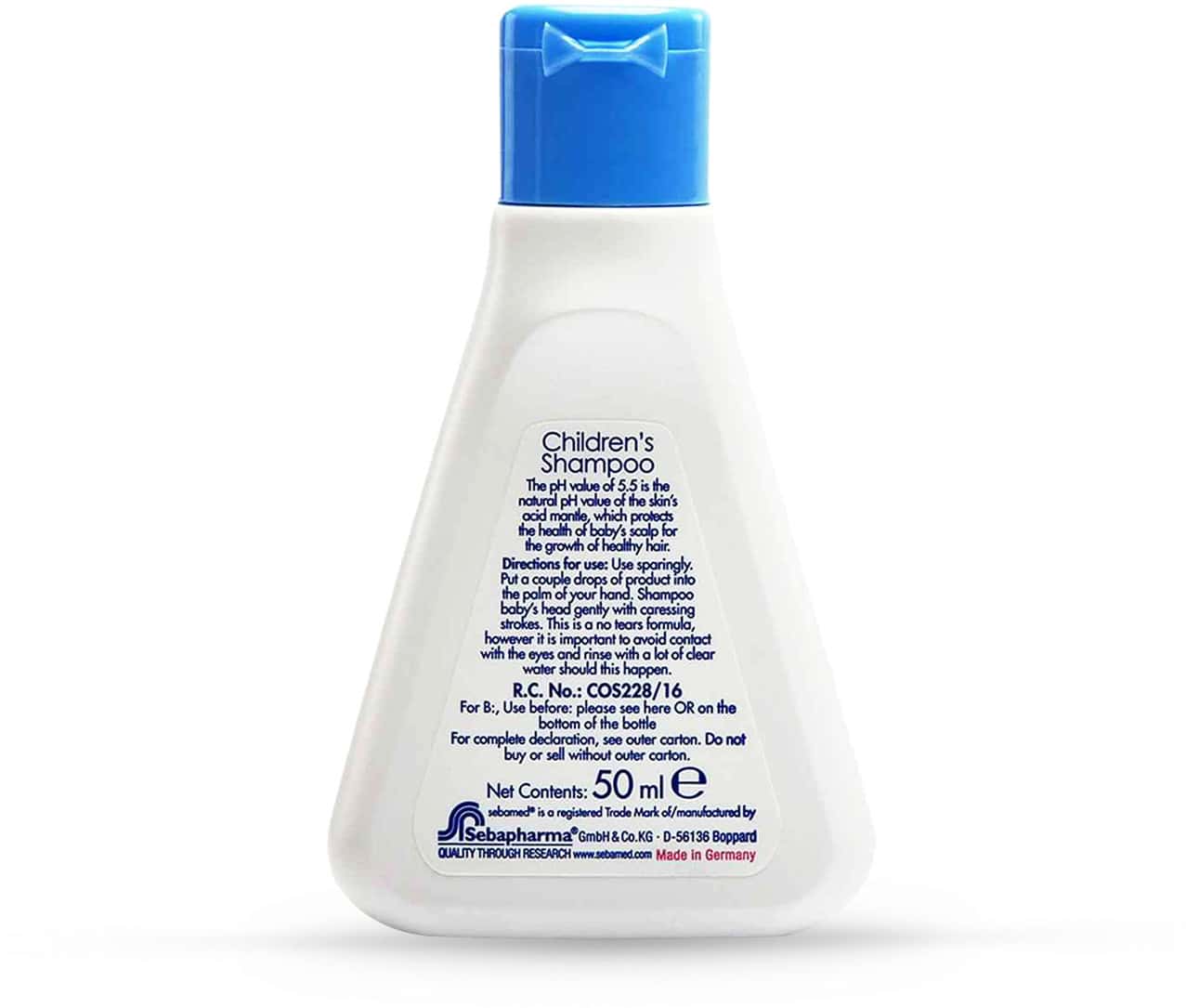 Buy SEBAMED BABY SHAMPOO 50MLPH 5.5 CAMOMILENATURALNO TEARS FORMULA