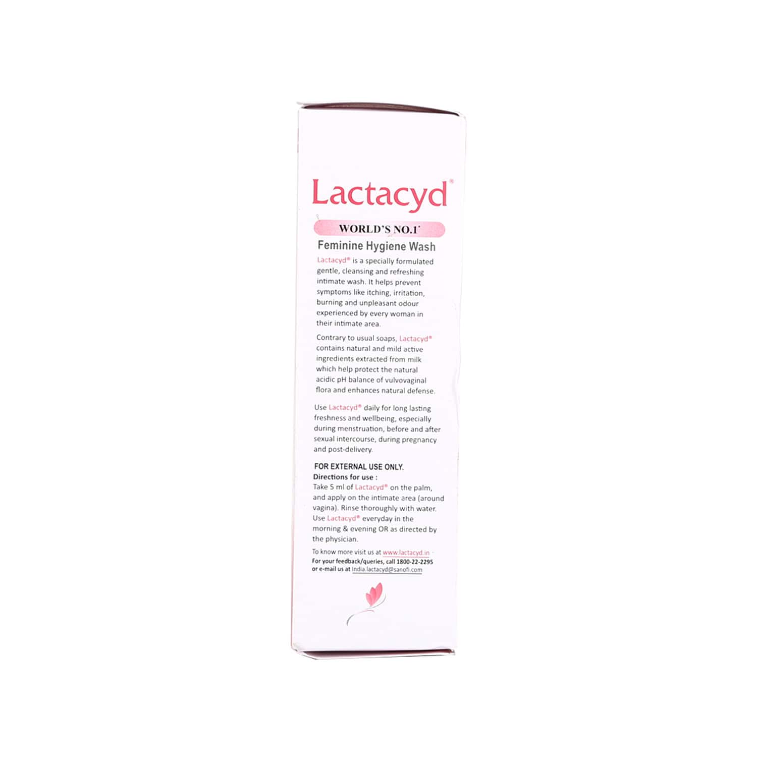 Buy Lactacyd Feminine Hygiene Wash Bottle Of 100 Ml Online & Get Upto 60 OFF at PharmEasy