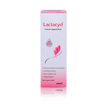 Lactacyd Feminine Ph 5.2 Bottle Of 100ml Hygiene Wash