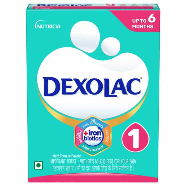 Dexolac 1 | Infant Formula | Upto 6 Months | Box 400 Gm